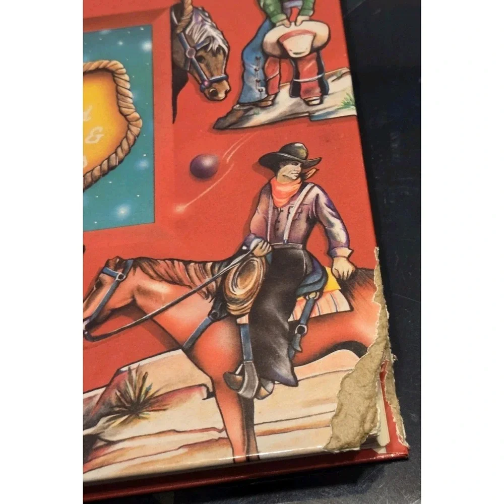 Vintage 1991  The Wild Wild West Cookbook  Jr Leauge of Odessa Hardcover